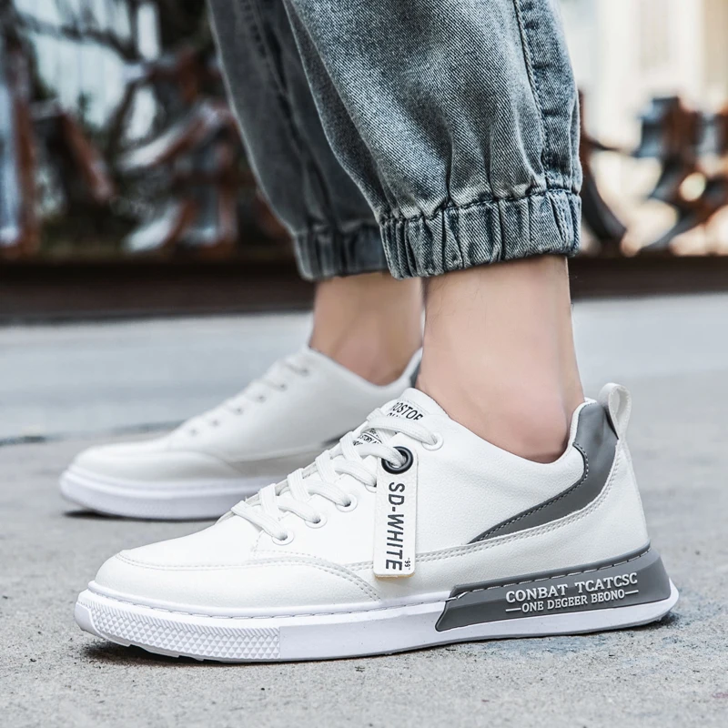 

Popular fashion walking style flat comfortable men's casual shoes