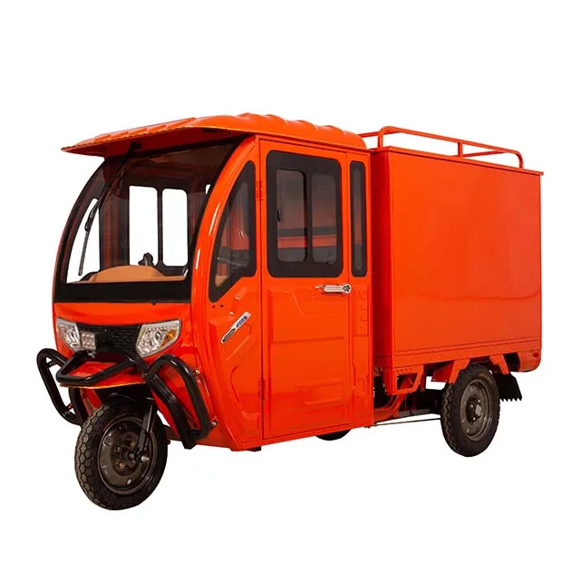 Waterproof Kenya Cargo Tricycle Enclosed Electric Cargo Tricycle With Cabin Buy Cargo Tricycle
