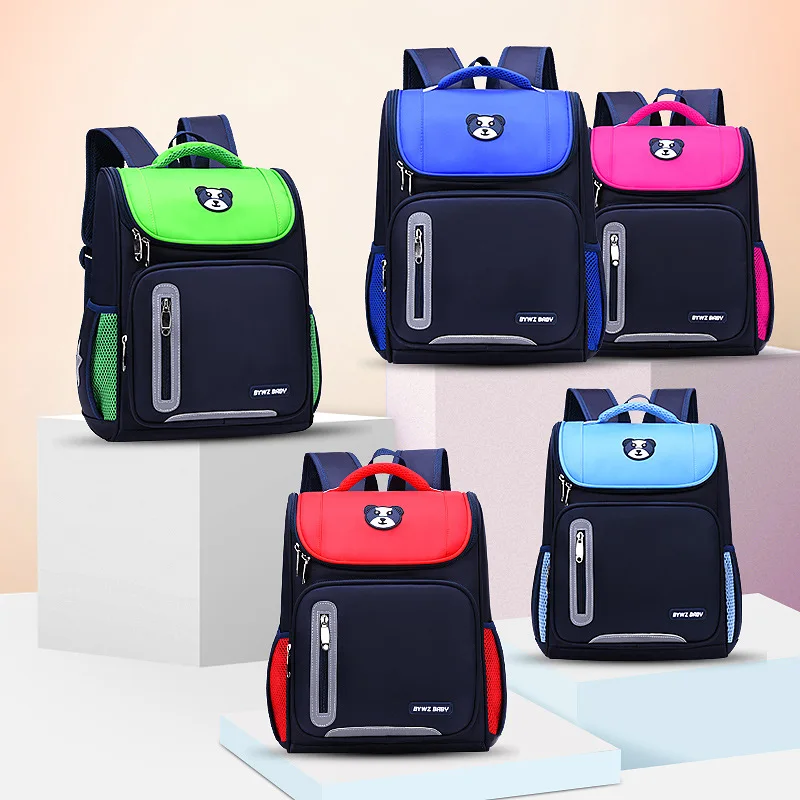 

Wholesale 2022 Customize logo school backpack cute children boy girls waterproof nylon backpack School Bag, Sapphire, sky blue,red,rose, green
