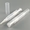 4ml Cylindrical Plastic Empty Portable Teeth Whitening Brush Lip Gloss Pen Tube