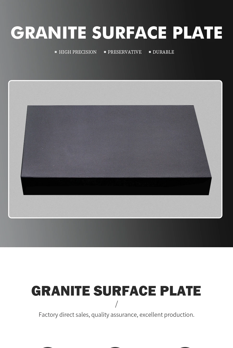 Surface Smooth Granite Inspection Surface Plates Use For Industry Buy