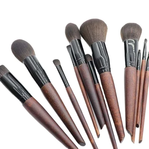 

2021 delicate soft fiber hair fog professional makeup brush set