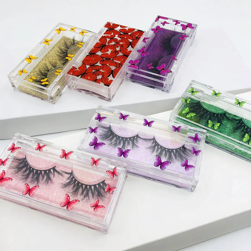 

Best Selling false eyelash Synthetic Lashes 25mm Faux 5d 3d Mink Eyelashes 3D Silk Eyelash Packaging Vendor, Luxury