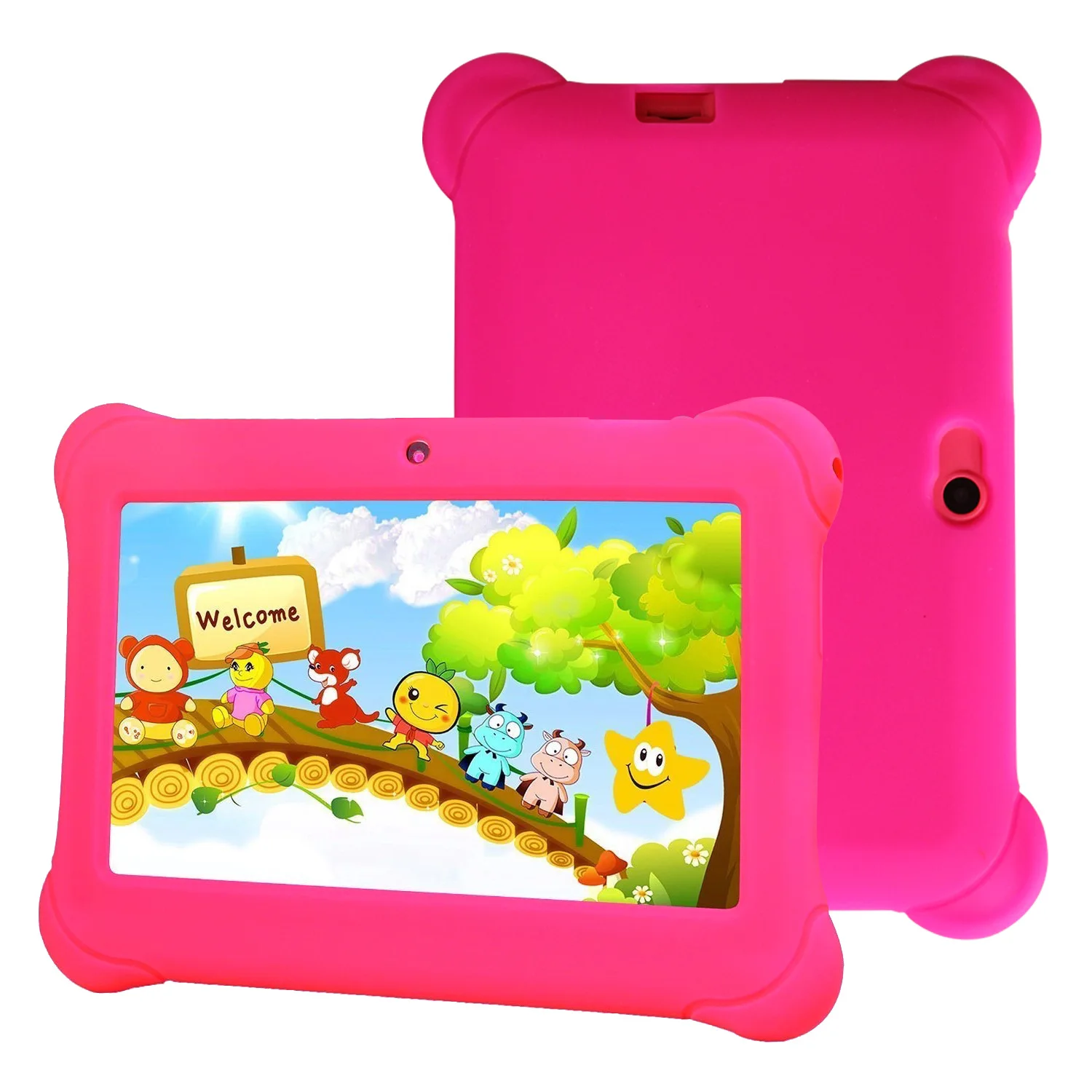 

Q88 Lower price 7inch size multi-languages 4GB 8GB Android kids tablets for for children Learning supports with 32g TF card