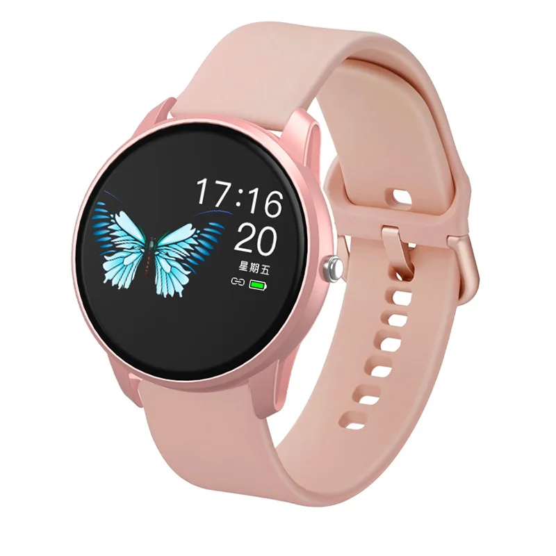 

B8 Smart Watch for Women Full Touch Fitness Watch with Female Health Tracking Outdoor Sports Smartwatch for Android iOS Phones, Black, green, white, pink