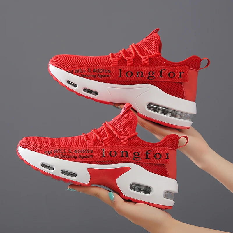 

New Women Breathable Sneaker 2021 Woman Lace Up Vulcanized Ladies Comfortable Women's Casual Flat Female Tennis Shoes Plus Size