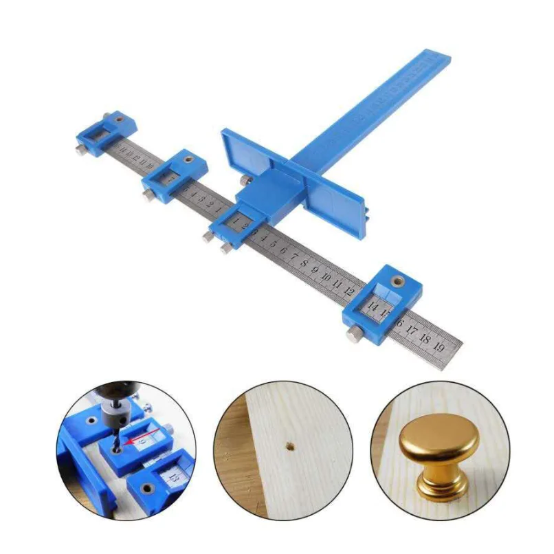 Carpentry Measuring Tool Door Handle Punch Positioner Hole