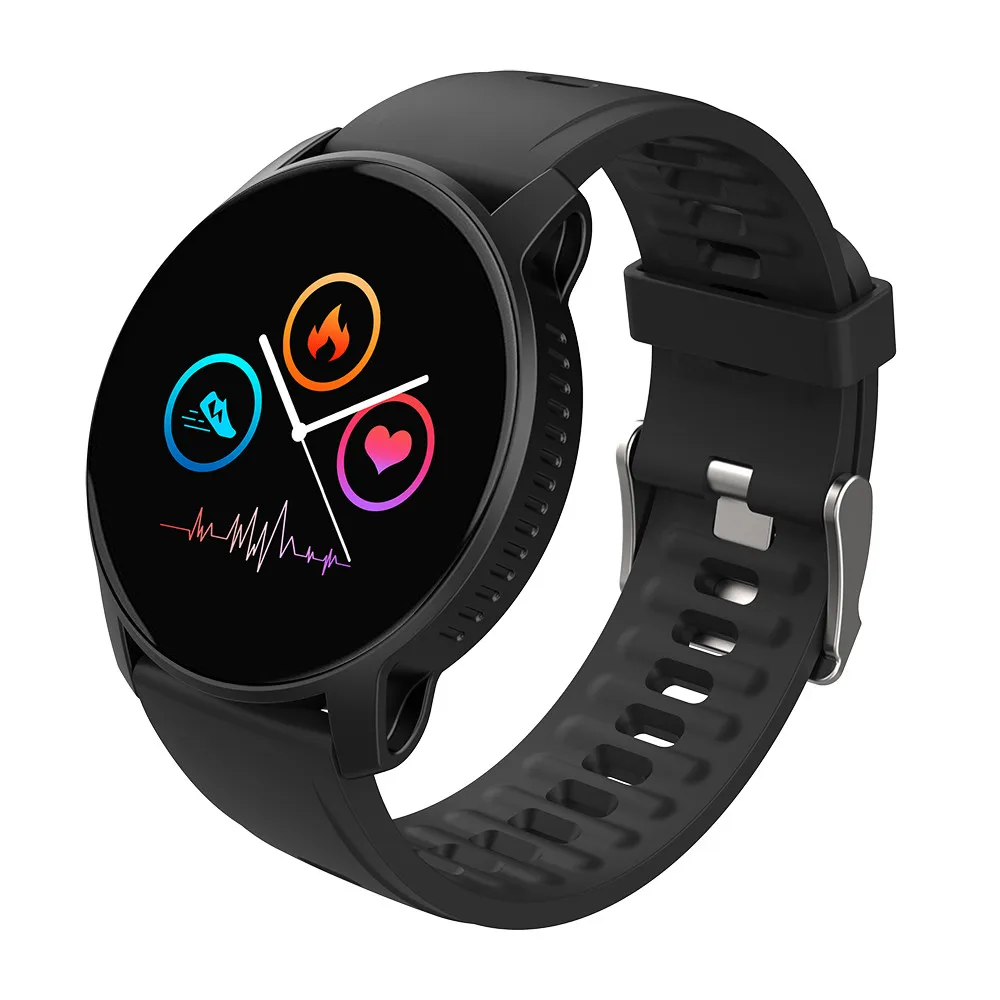 

2022 New Smart Watch W9 Touch Screen Health Heart Rate Blood Pressure Monitor Sleep Tracker Sport Bracelet Waterproof, Multiple colors