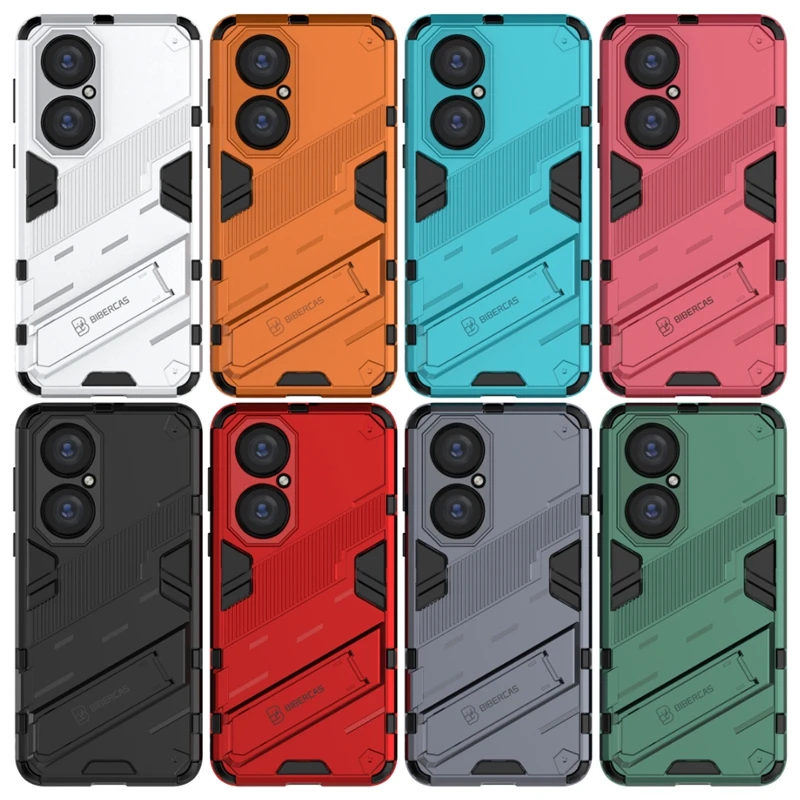 

Fashion Defender Holder Cases For Iphone 12 11 Max XR XS 8 7 6 Huawei P50 Pro Hybrid Layder Stand Armor Shockproof Back Cover, See the pic