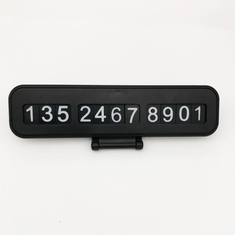 Factory Price Customized Design Car Temporary Parking Card