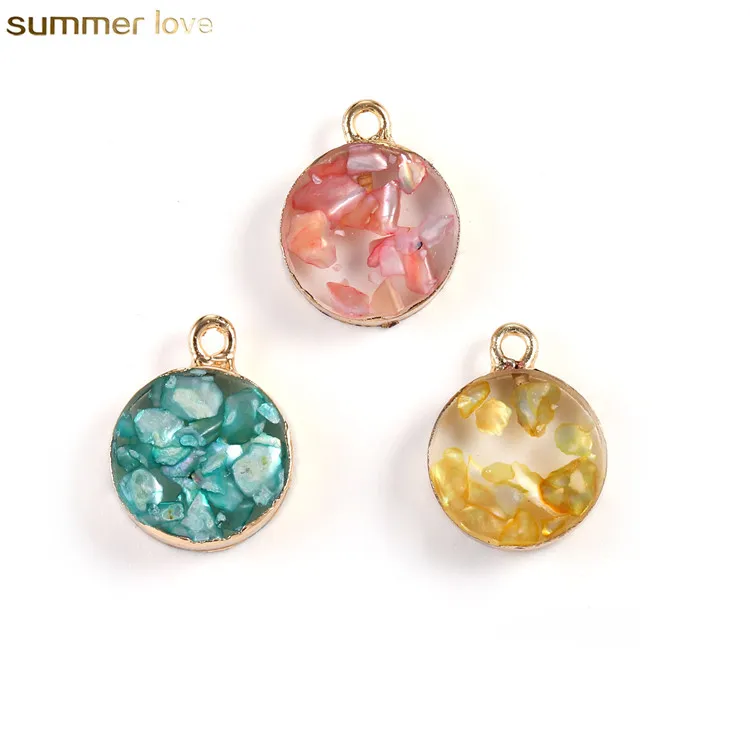 

New Fashion Resin Pendant Charms DIY Women's Earrings Jewelry for Jewelry Making Women's Jewelry Accessories, As picture