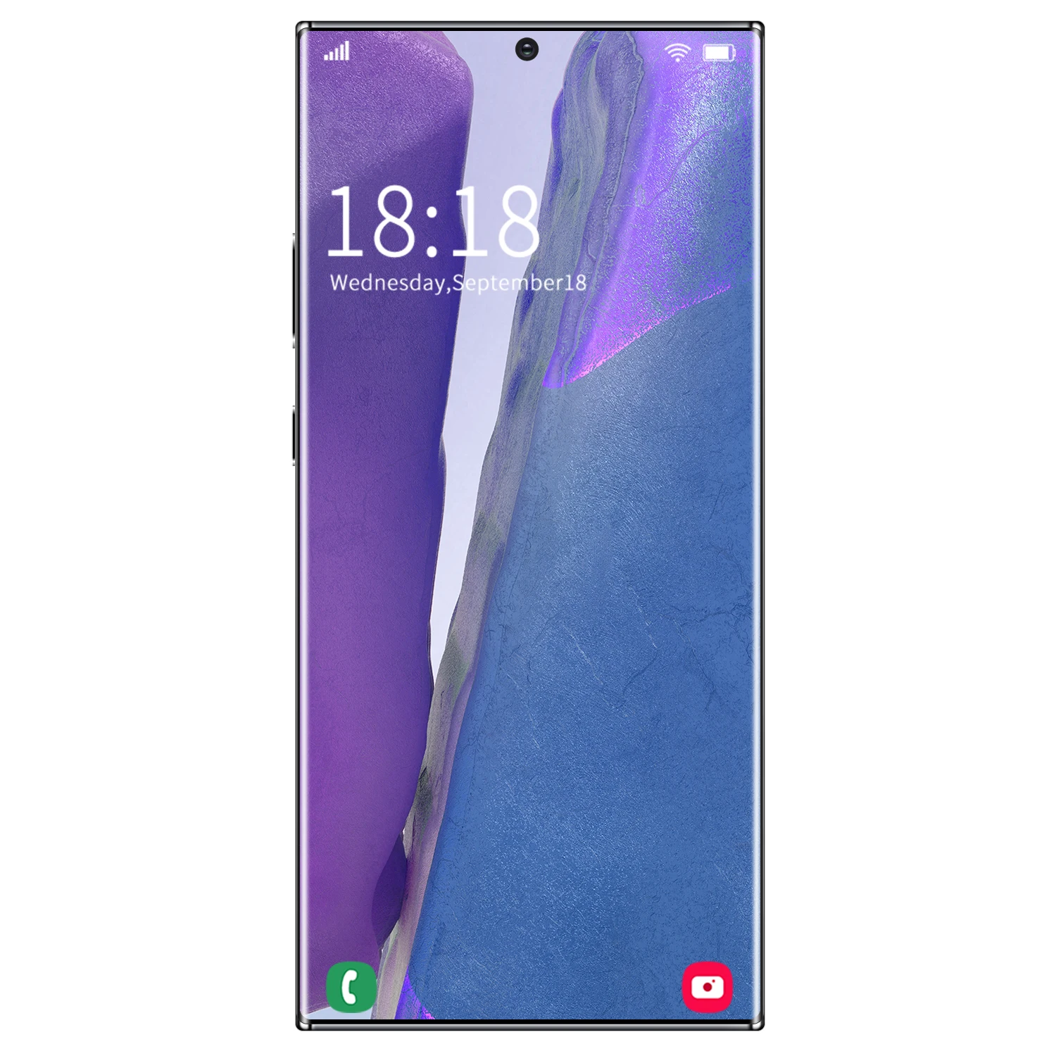 

Cheap new product Note20 U + mobile phone real face unlock smart phone HD 6.9 large screen mobile phone