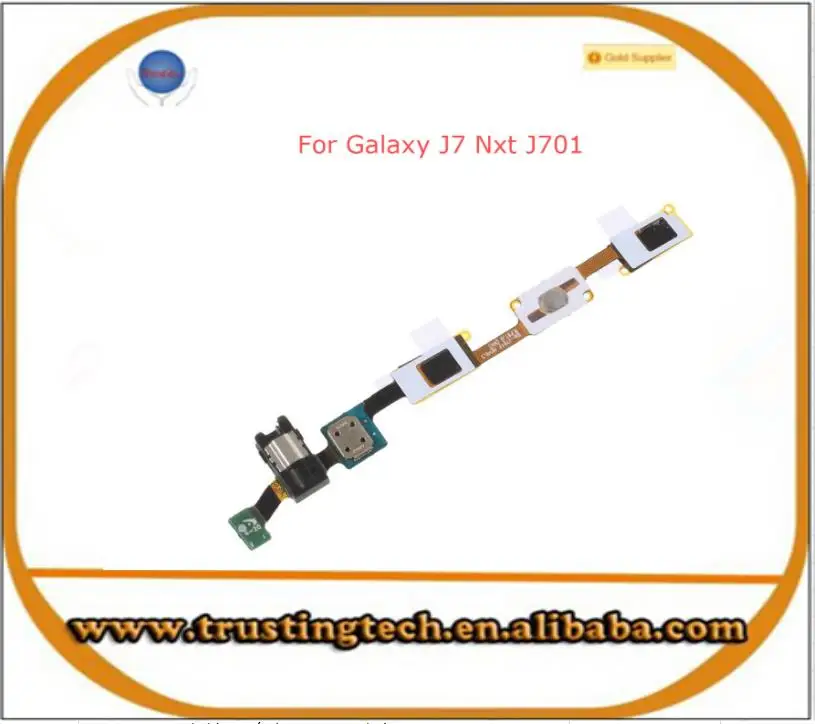 

For Samsung Galaxy J7 Nxt J701 J7 Neo Home Button Flex With Earphone Headphone Jack Flex Cable