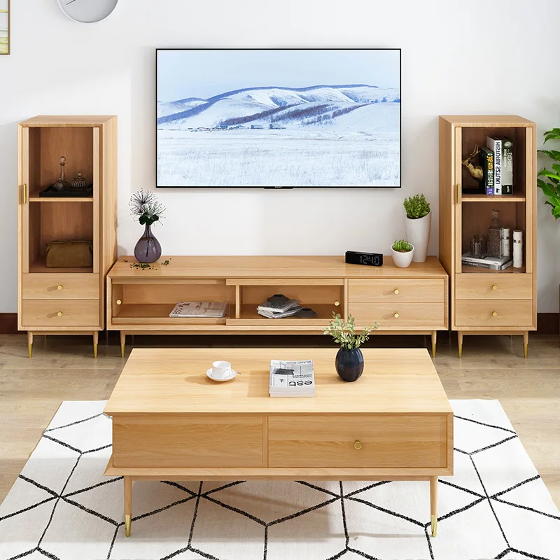 product-BoomDear Wood-Living room storage useful multifunctional Nordic design new listing lounge wo