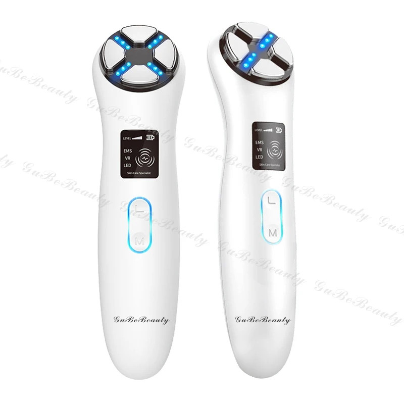

Gubebeauty high-quality portable rf ems face professional rf device to wrinkle-remove for homeuse with FCC&CE, White