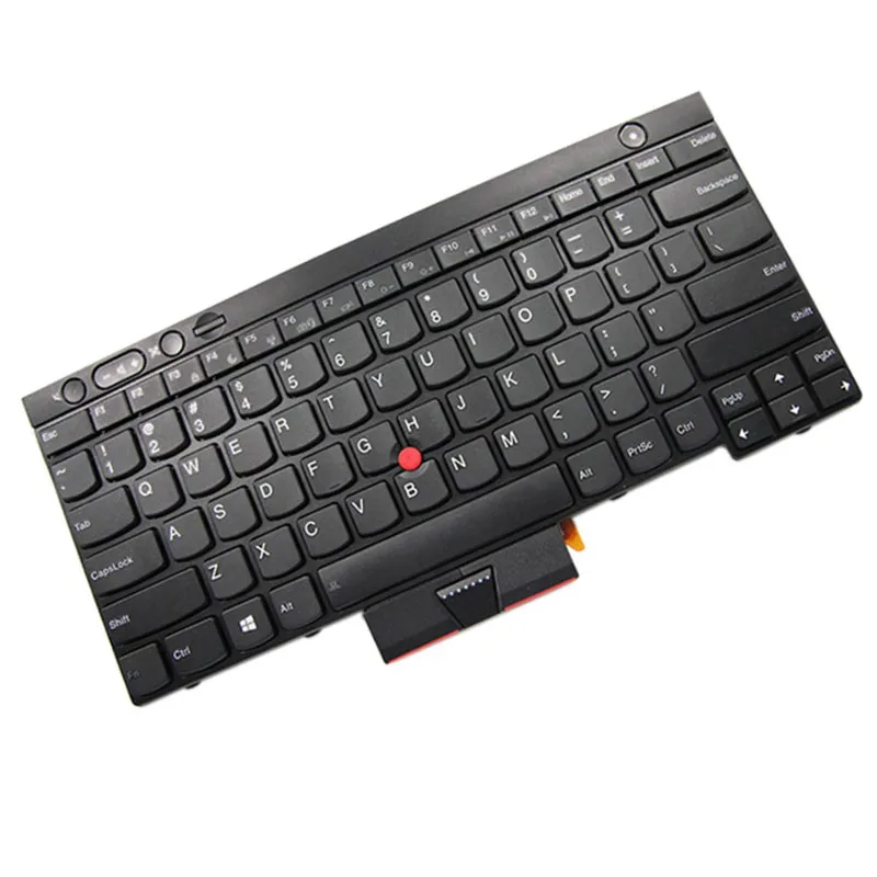 

Replacement US English Keyboard for Lenovo Thinkpad Series T530 T430/430s X230 W530 04x1201 04x1277 Notebook keyboard NEW