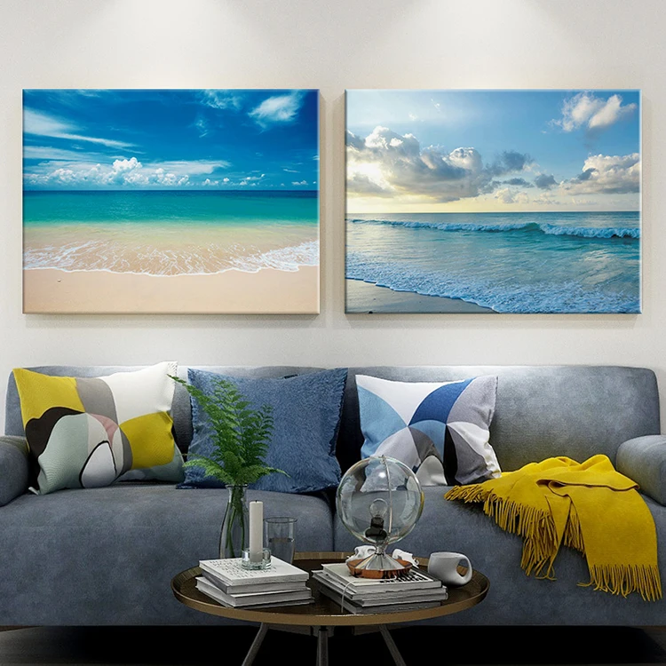 High Quality Home Goods Modern Natural Scenery Painting Landscape Wall