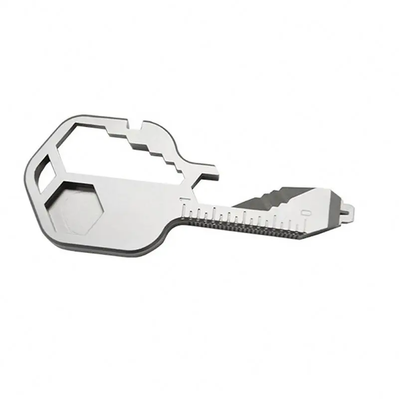 

DRks Outdoor Stainless Steel Multi Tool Key 24 in1 Key shaped mini tool