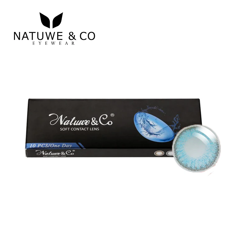 

Daily Soft Contact Lenses Purple 14.2mm Fashion Color Women Beautiful Contact lens