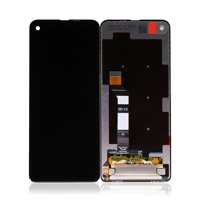 

LCD Touch Screen For Motorola For Moto One Vision LCD Display and Touch Digitizer Replacement For Moto P50 LCD, Black