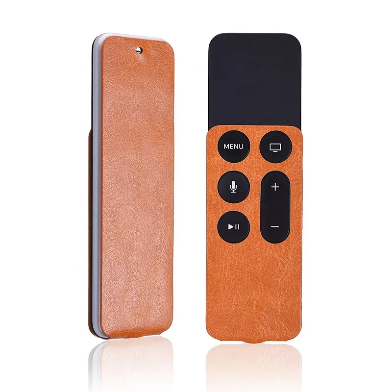 

Luxury Leather TV Remote Protective Cover for Apple TV 4K 4th 5th Generation Leather Case