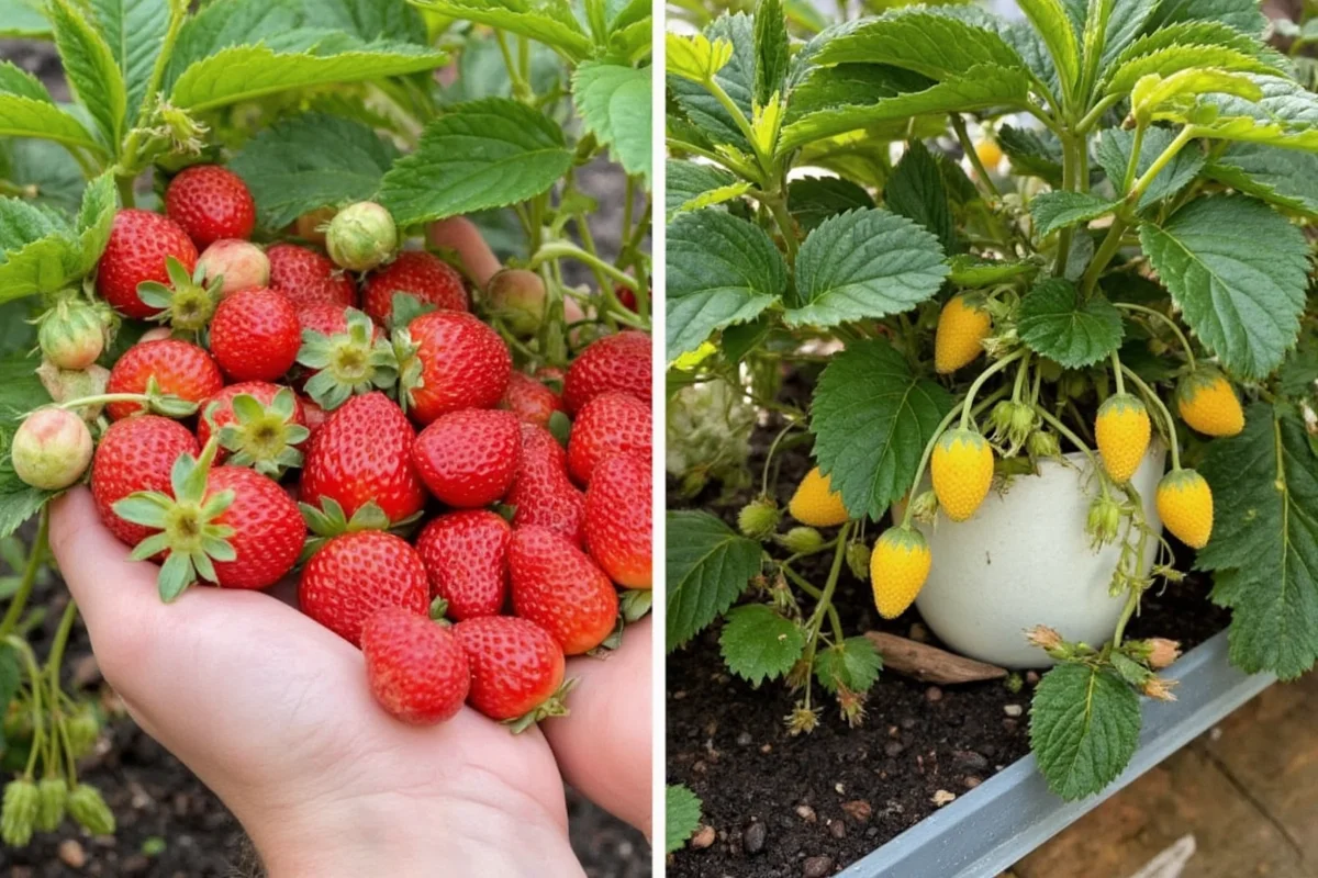 how to grow a strawberry plant indoors