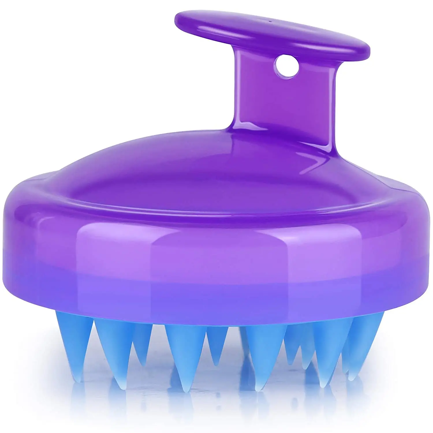 

Silicone Hair Scalp Dandruff Scrubber Hair Washing Tool for Shower Massager Shampoo Brush, Multicolor