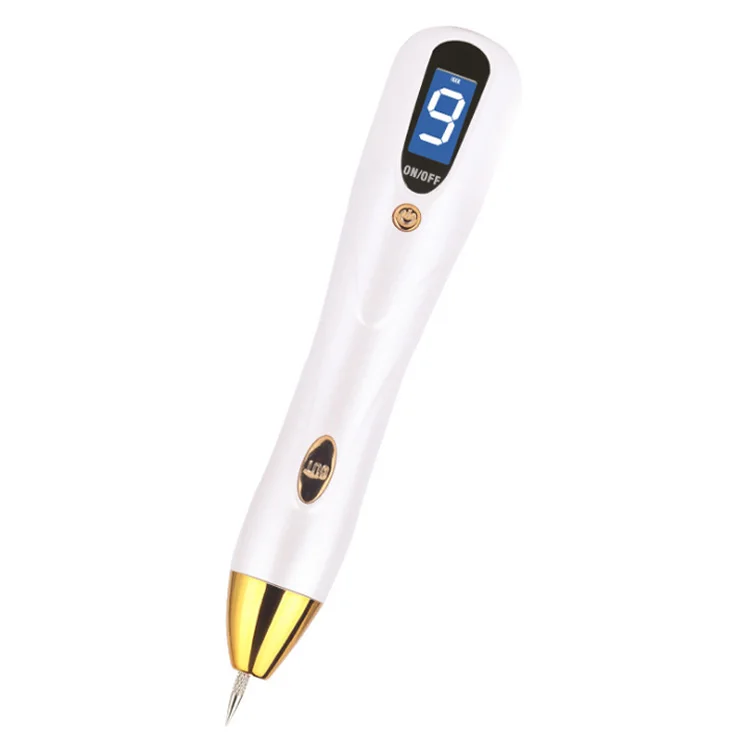 

2022 Most Popular Portable Dark Spots Removal Plasma Pen and Removal Sweep Spot Pen with Functional Display, White