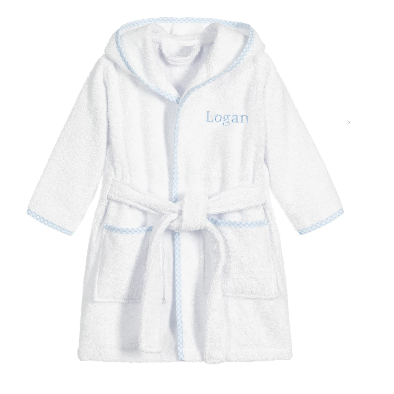 

new arrival 2021 hooded casual white spring summer home wear robe boys and girls kids clothes robes, Picture