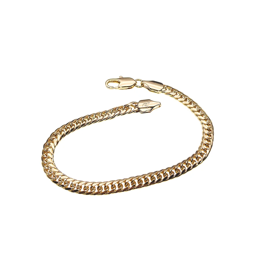 

038B1 Xuping New Fashion Factory Wholesale Cool Fancy Chain Bracelet Jewelry