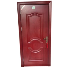 QIFAN бренд вишневого дерева межкомнатные двери стальные деревянные двери западный стиль межкомнатные распашные двери