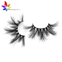 

Private Label Super long dramatic 25mm Eyelashes Cruelty Free 3D Mink Lashes with Custom Packaging