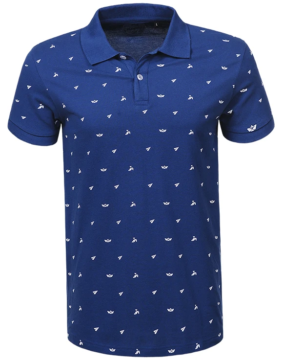 

Available mens fashion summer breathable dry fit cotton OEM golf polo shirts with creative printing pattern