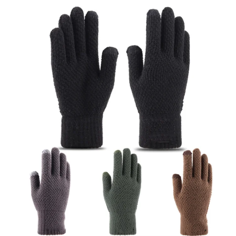 Unisex Winter Warm Touchscreen Glove Knit Touch Screen Gloves for Man & Women 