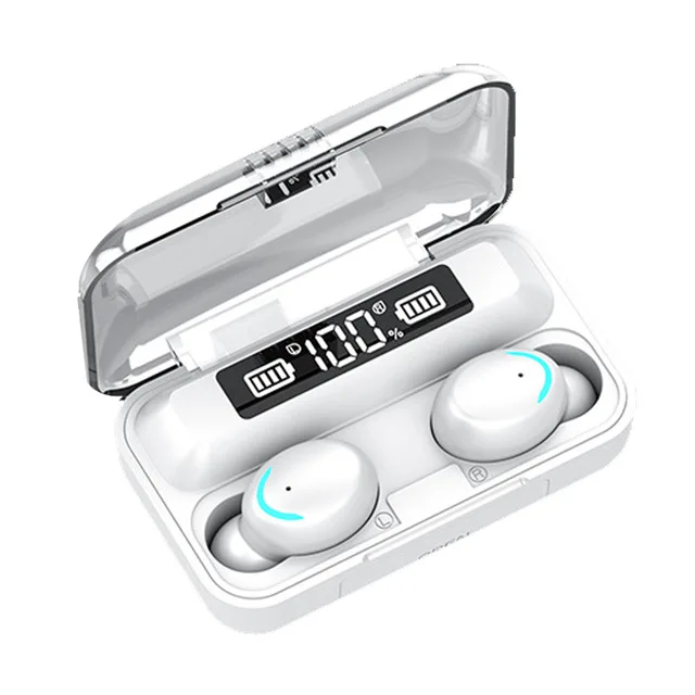 

F9-5C Bluetooth TWS earphone Earbuds Waterproof Sports Wireless Headphones Earphones Gaming Music Travel stereo Bluetoothheadset