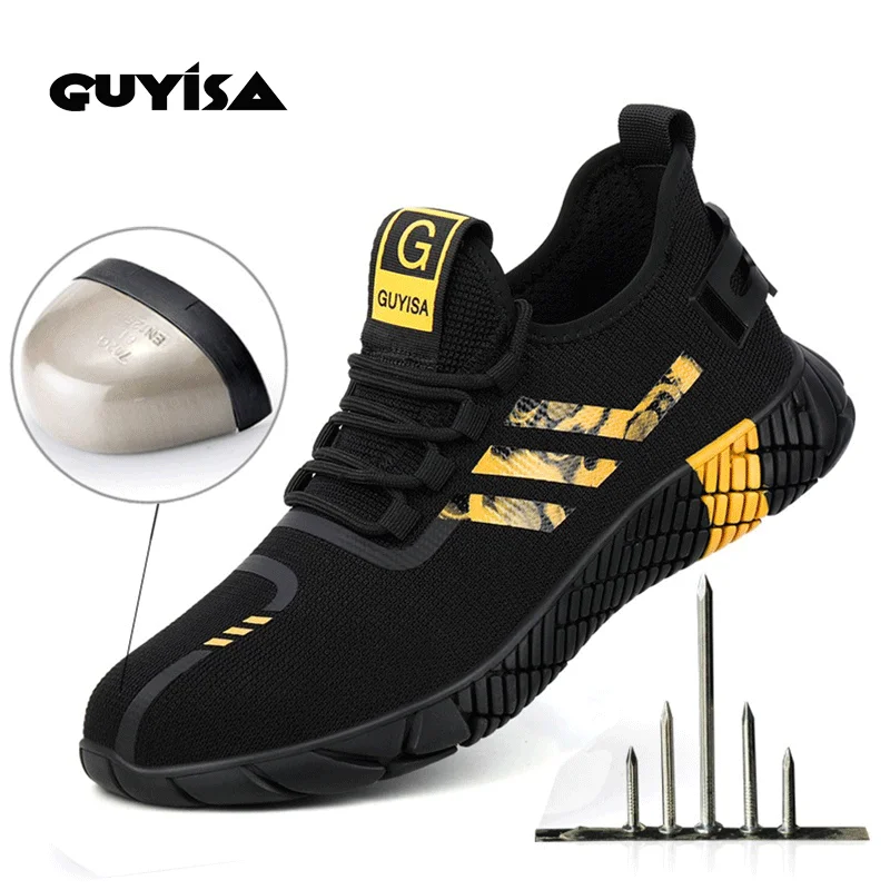 

Factory direct supplier wholesale iron steel toe cap safety shoes industrial work shoes