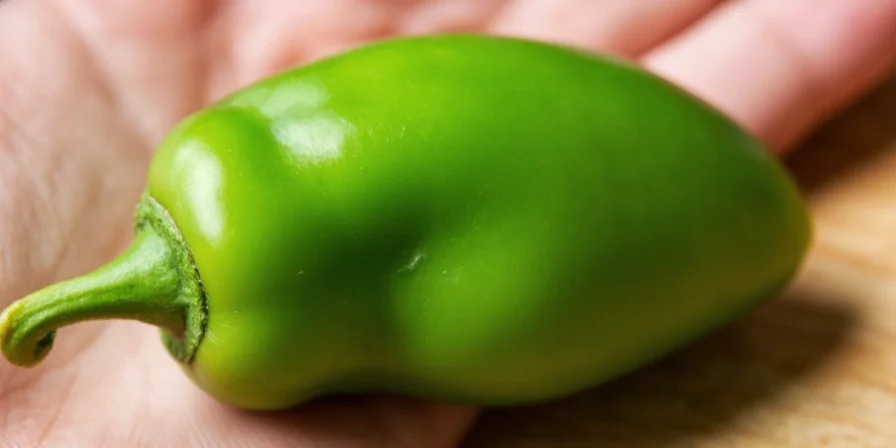 Kitchen warning sign about using chiles