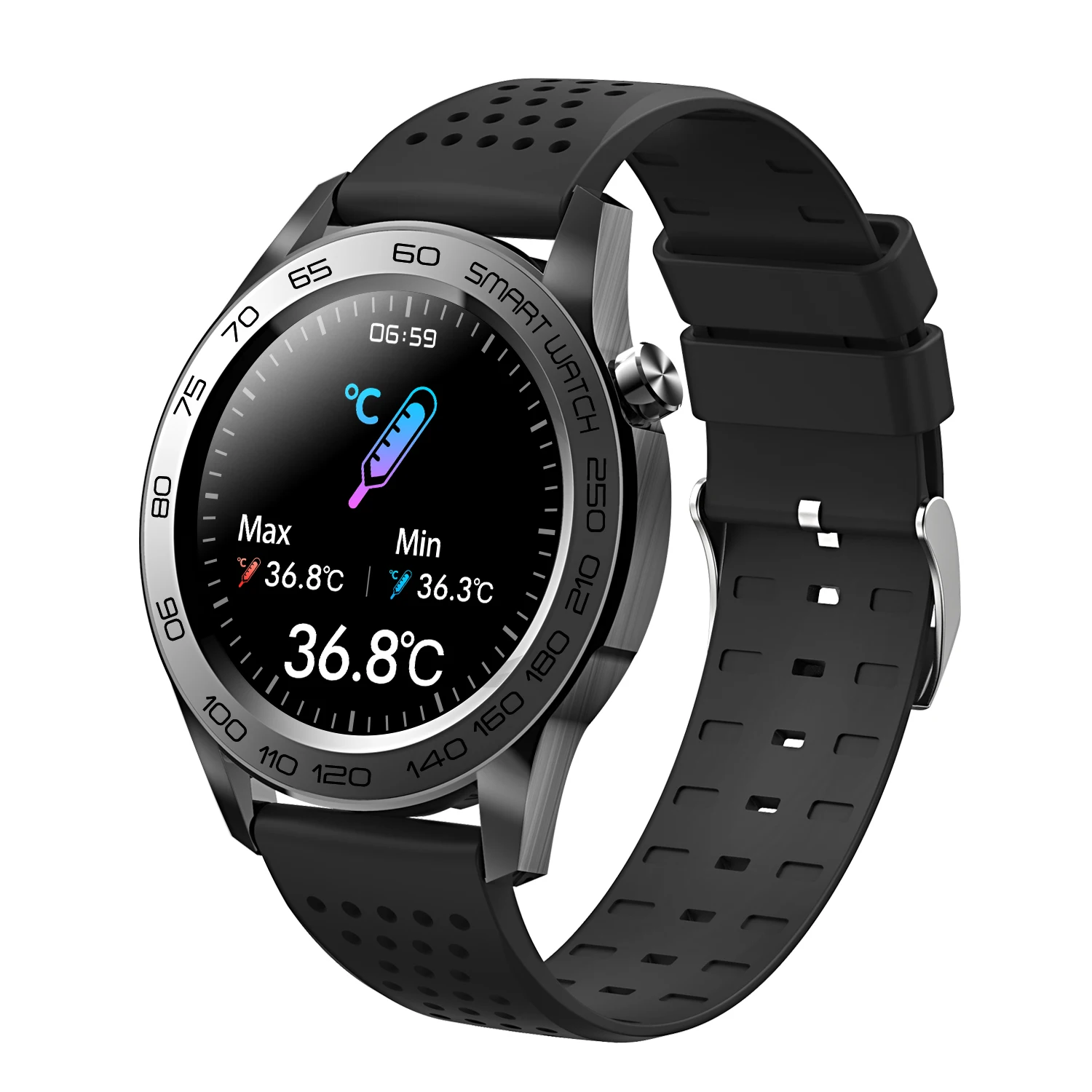 

F22u Smart Watch Round Women Waterproof Smartwatch Men Women Fitness Tracker Blood Pressure Monitor smart watch for Android IOS