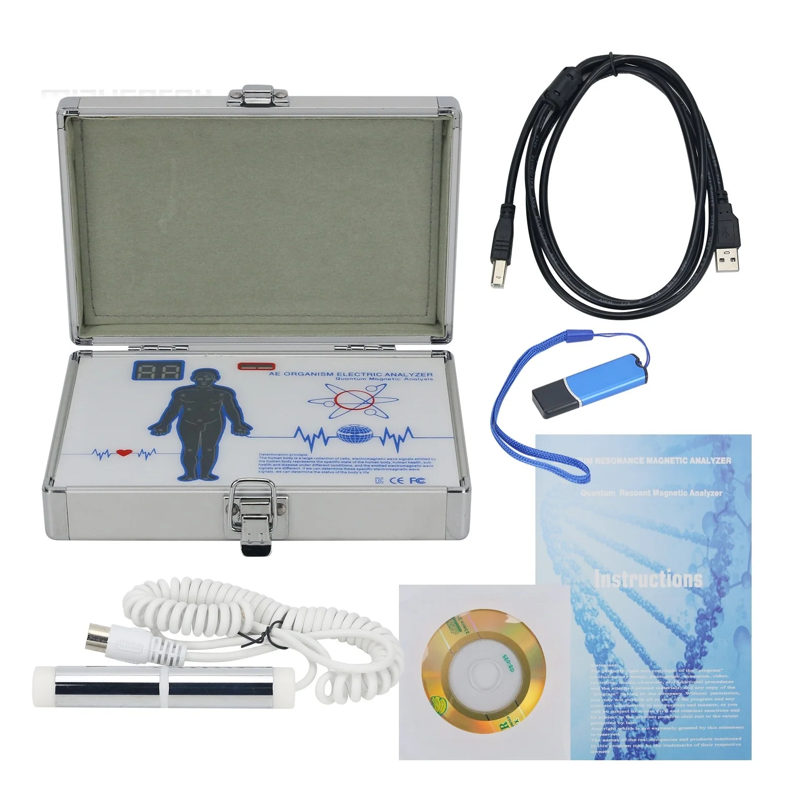 

11th Quantum Resonance Magnetic Body Analyzer Machine for Full Body health