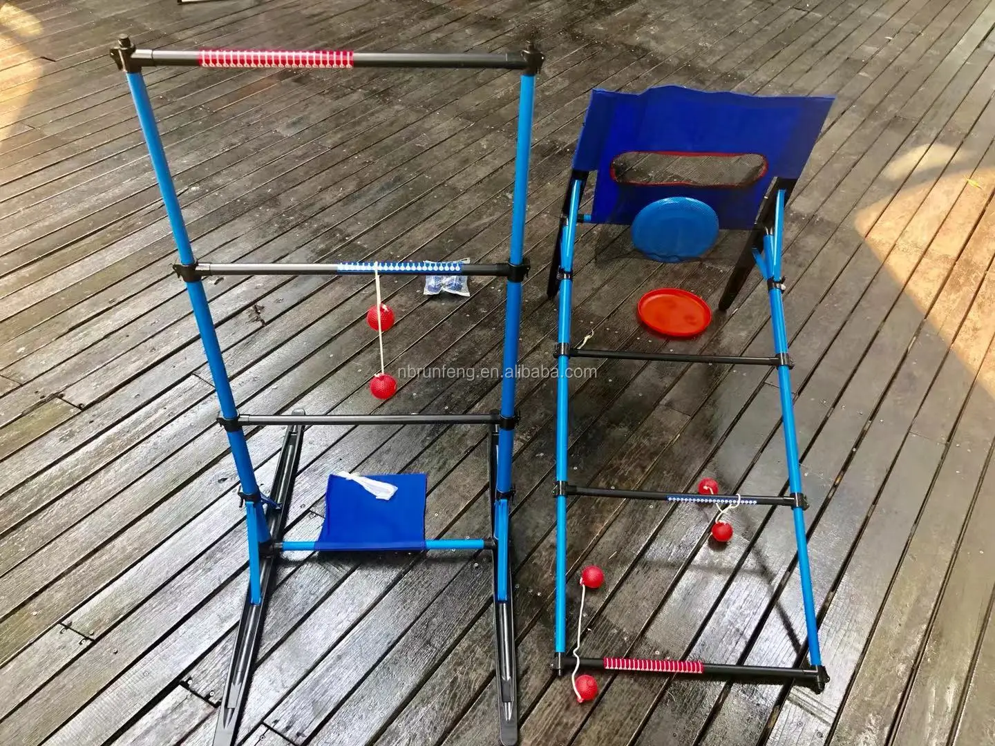 3in1 Outdoor Toss Game Setladder Ball Game,Disc Toss Game,Target