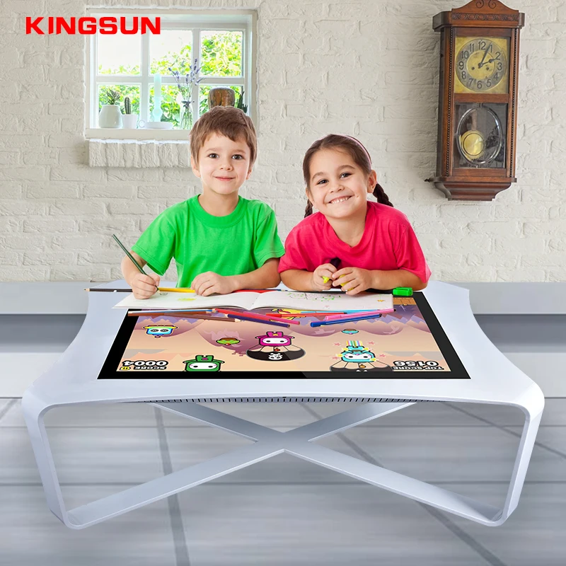43 Inch Interactive Touch Screen Coffee Table Indoor Smart Touch Table