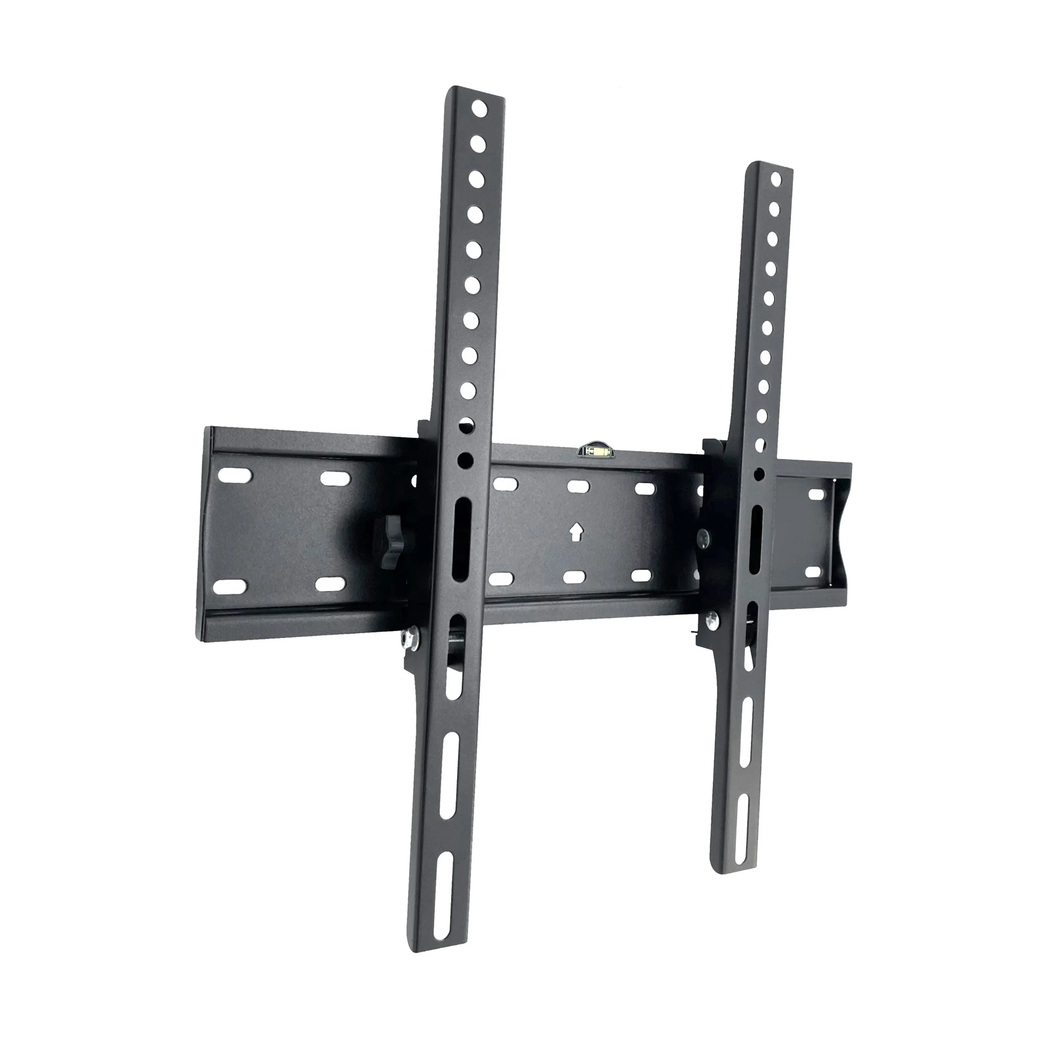 

Tilting TV Wall Mount Bracket for 26-60" TV VESA 400*400 Height Adjustable Full Motion Rotation 15 Degree, Black / grey