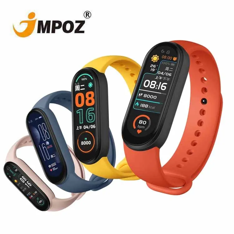 

OEM M5 M6 Smartwatch Fitness Tracker Heart Rate Blood Pressure Sleep Monitoring Calories Burning M4 M5 Watch Band Smart Watch m6