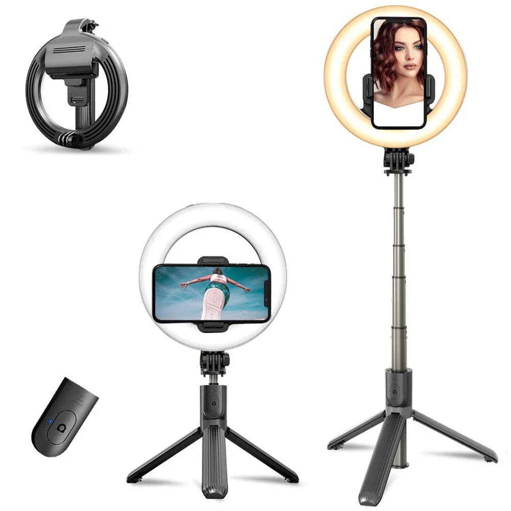 

Mini Makeup led circle ring light Live Broadcast selfie ring light
