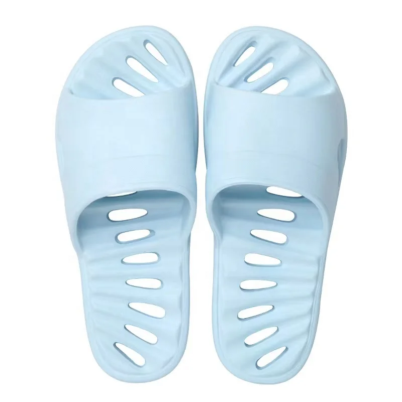 

Mens Women Indoor Slippers Bathroom Anti-Slip PVC Men's Slippers