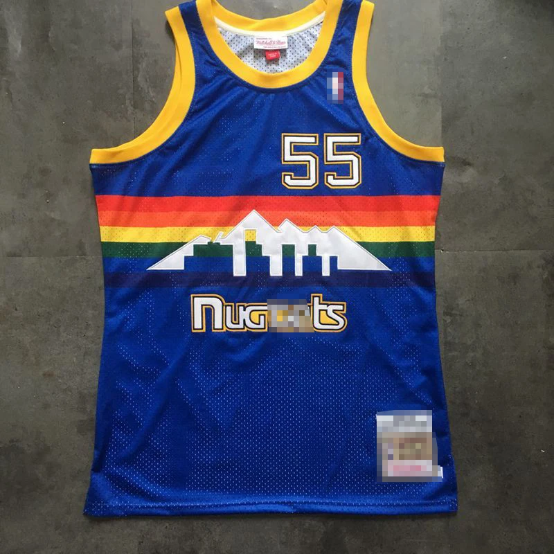 

Dropshipping wholesale summer breathable embroidery throwback plain man basketball jersey
