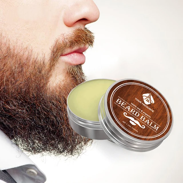

AH Organic Moisturizing Smoothing Beard Oil Balm Styling Beard Care Grooming for Men