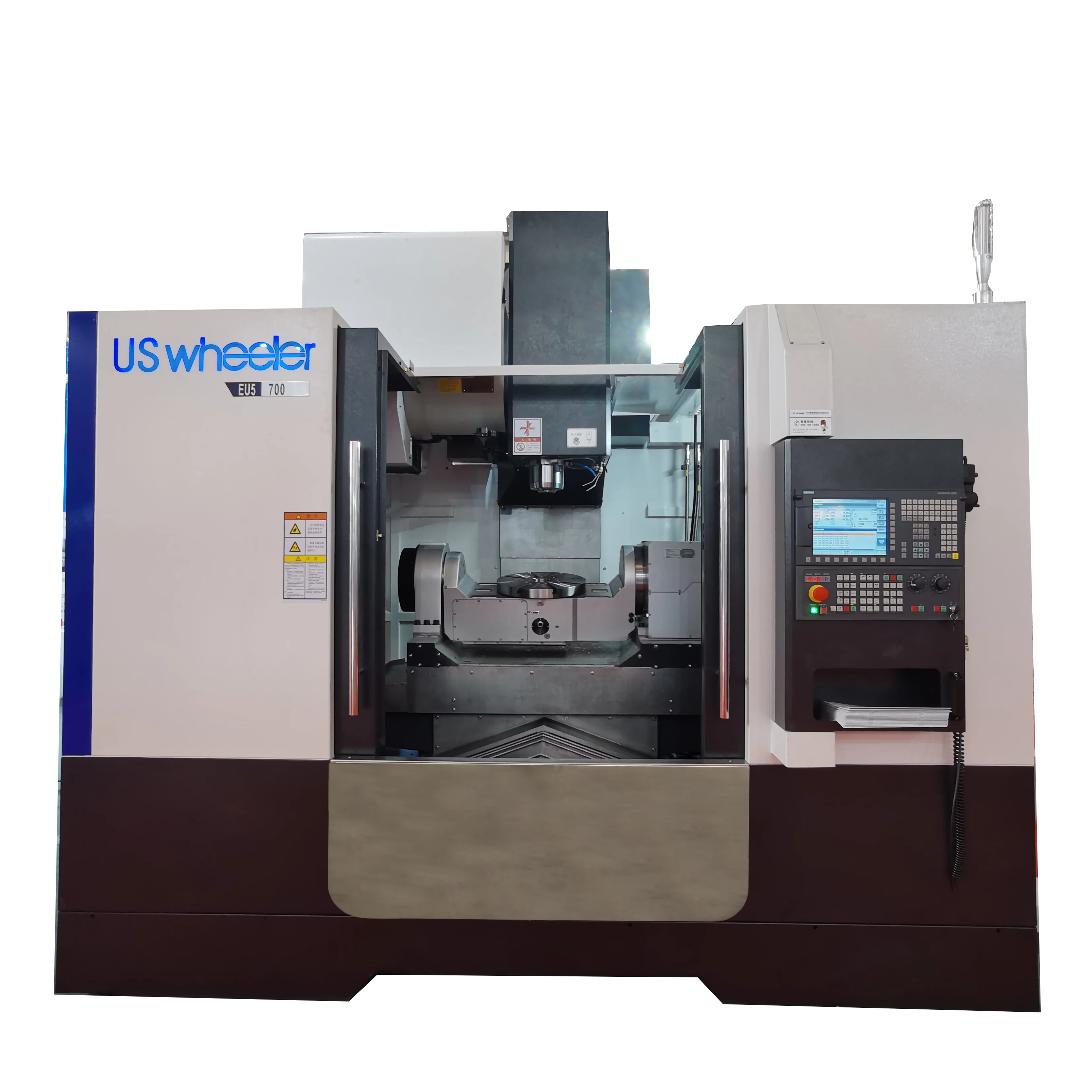 
5 axis cnc milling machine hole drilling metal vmc EU5-700 