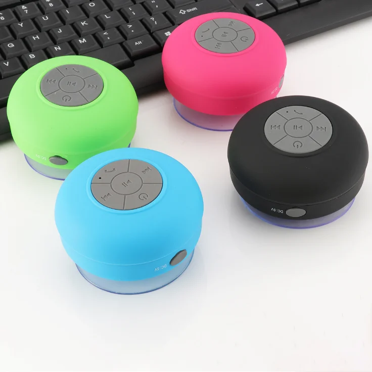 Popular Room Waterproof Mini Speaker Wireless Bluetooth Karaoke Player Portable Bathroom Suck Music Speaker - ANKUX.COM