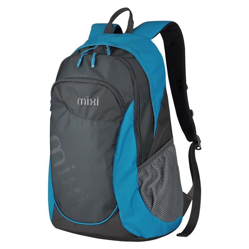 

MiXI Fashion Custom Logo Waterproof Men School Bags Travel Backpack With Laptop Compartment, 8 colors in stock
